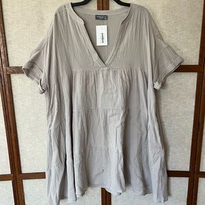 Sweet Lovely by Jen NWT The Eve Dress Grey - 3XL